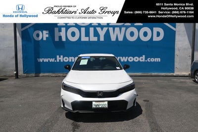 2025 Honda Civic Sport