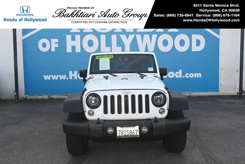 2016 Jeep Wrangler Sport S's photo