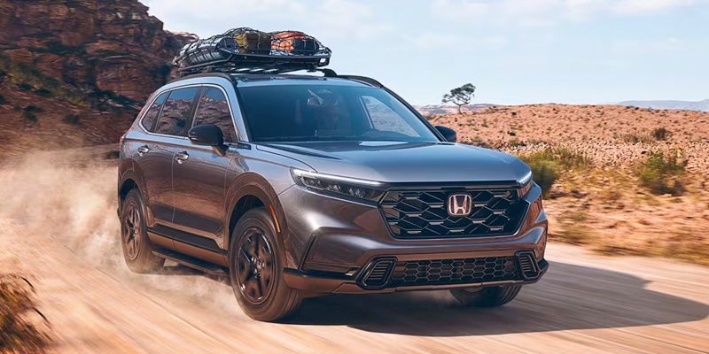 gray Honda CR-V