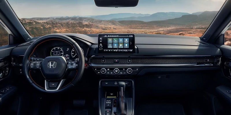 Honda CR-V, black interior