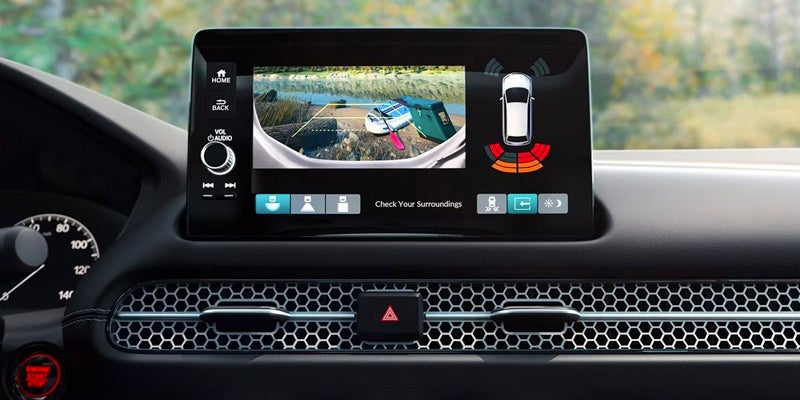 honda hr-v interior display screen