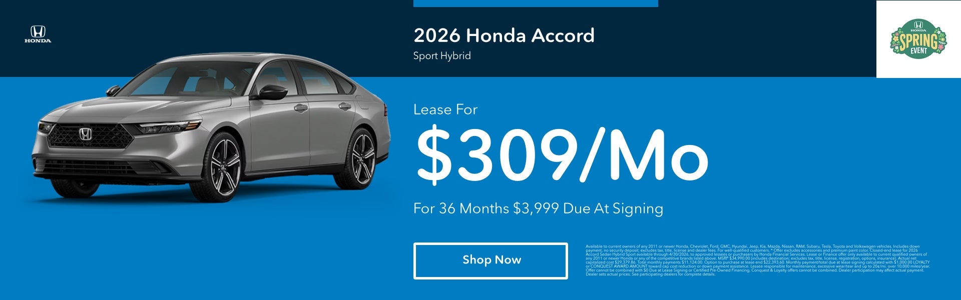 2026 Honda Accord Hybrid