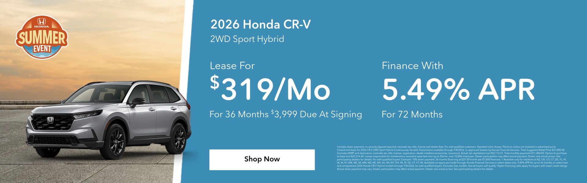 Honda CR-V Hybrid Deals