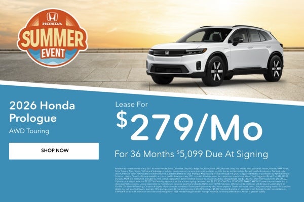 Honda Prologue Deals