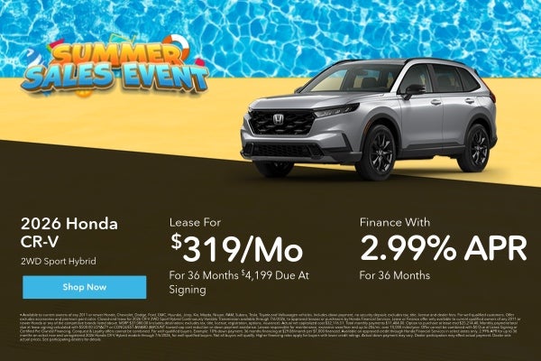 Honda CR-V Offer