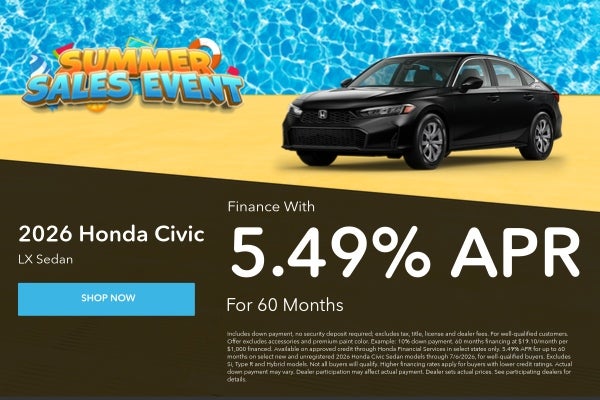 Honda Civic Offer