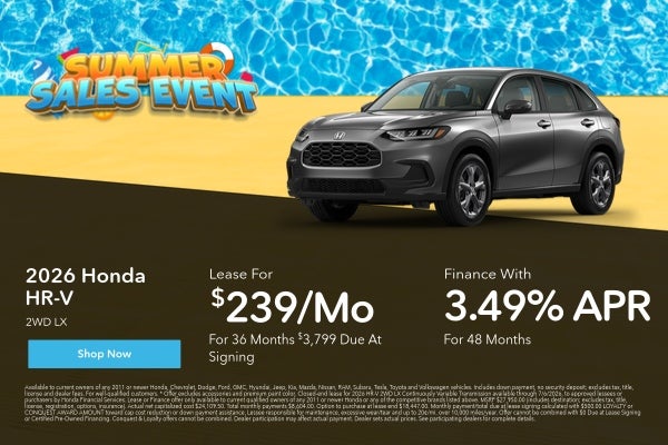Honda HR-V Offer