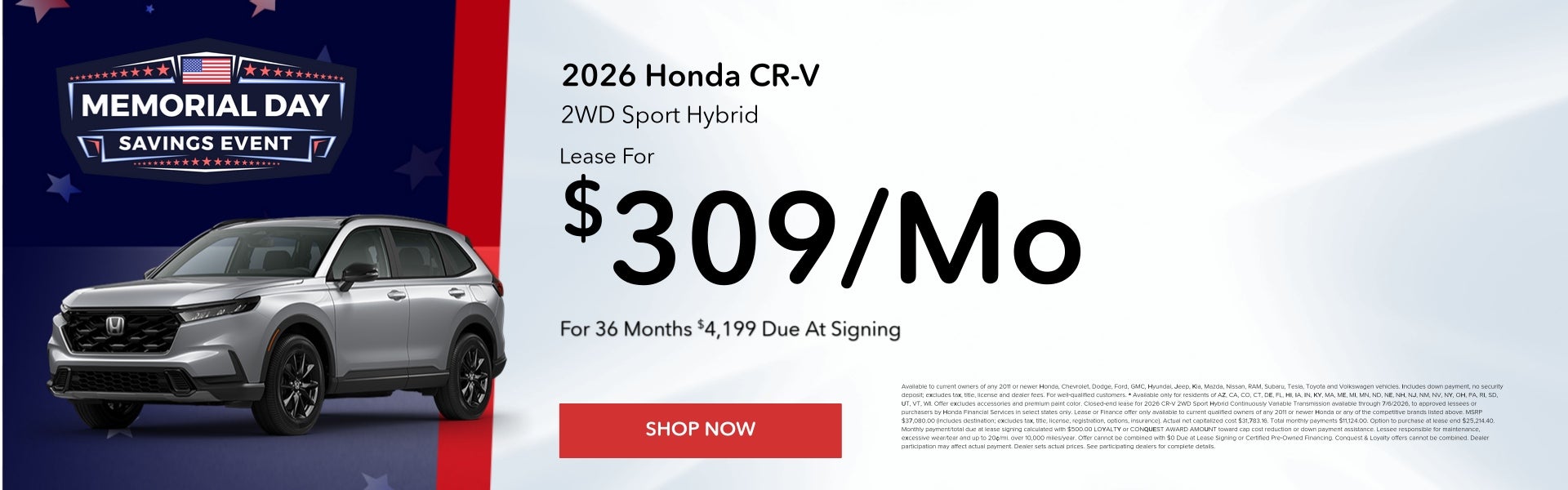 Honda CR-V Hybrid Sale