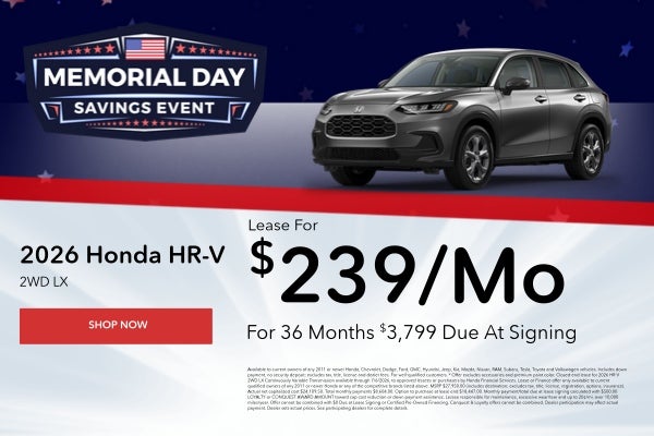 Honda HR-V Sale